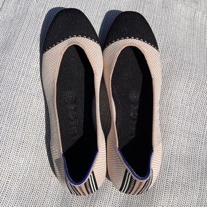 Rothy’s The Square Tuxedo 6.5 Worn 3 times